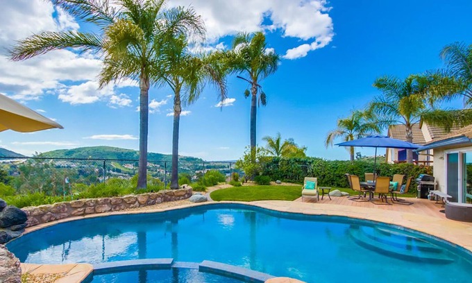 Rancho Penasquitos House | Gorgeous single-family home with POOL/HOT TUB, stunning view & close to airport!