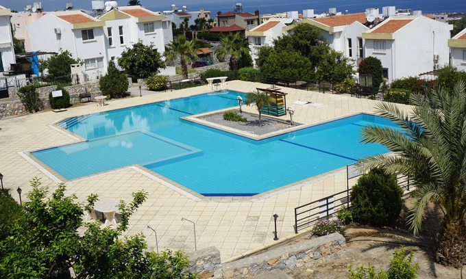 Catalkoy House | Gorgeous view. Sea, pool & mountain view. Çatalkoy/Girne