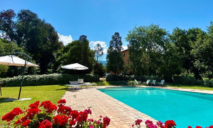 Palombara Sabina Villa | Gorgeous villa with private pool near Rome surrounded by 30 ha property.