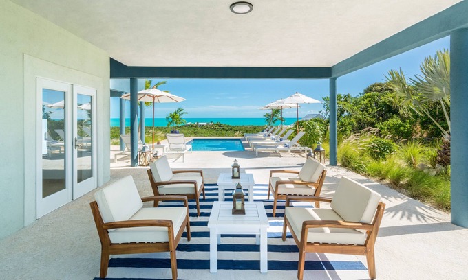 Venetian Road Settlement Villa | Gorgeous Waterfront Villa w/HUGE Outdoor Patio & Concierge Services!