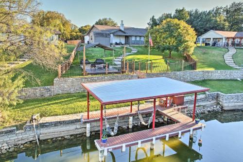 Granbury House | Granbury Home with Lake Granbury Access and Dock!