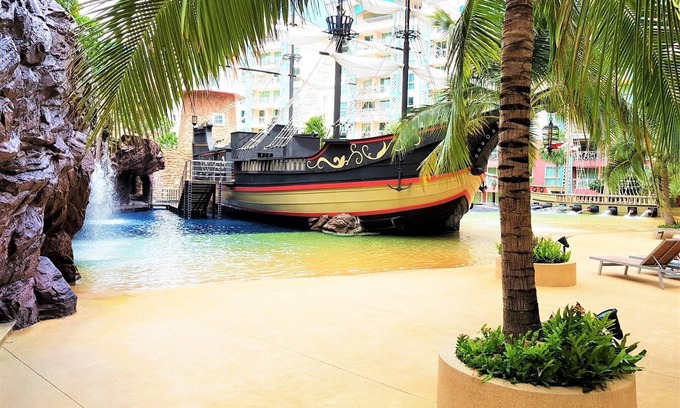 Jomtien Condo | Grand Caribbean resort Pattaya 1 bedroom 4th floor