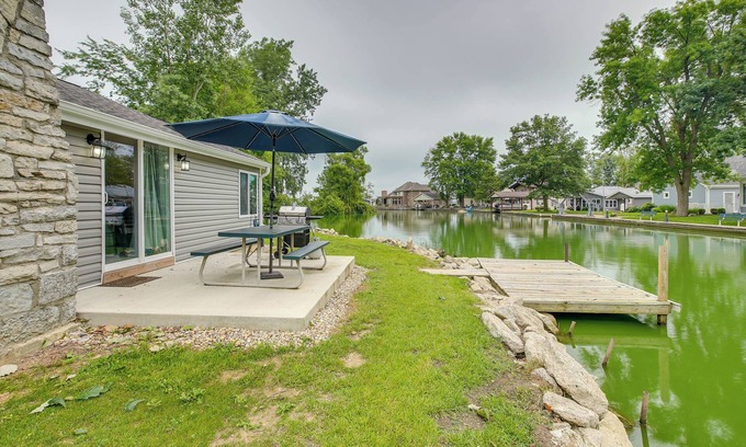 St. Marys Cabin | Grand Lake Cabin w/Private Dock in St Marys!