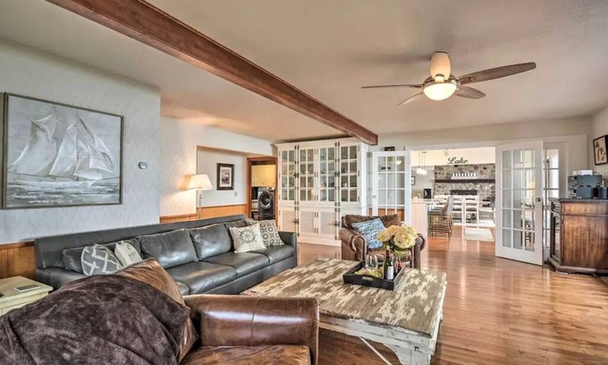 Presque Isle House | Grand Lake Gem with Private Boat Slip and Grills!