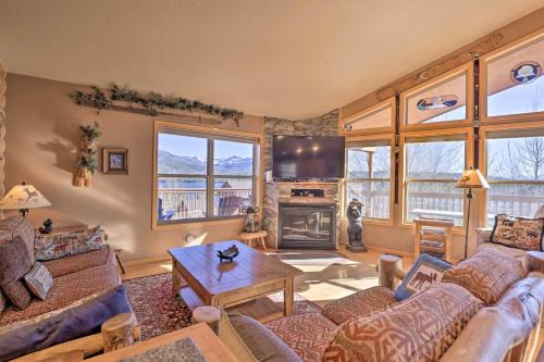 Grand Lake House | Grand Lake House with Mountain Views, Deck!
