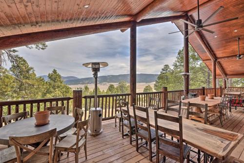 Eagle Nest House | Grand Mountain Retreat in Angel Fire with Game Room!