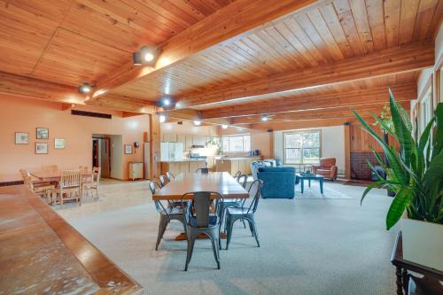 Marshfield House | Grand Rural Wisconsin Retreat Full Indoor Gym