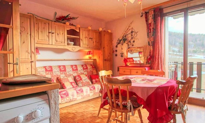 Montclar Apartment | Grand studio terrasse plein sud vue station