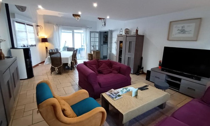 Bleriot-Plage House | Grande maison familiale 300 m de la plage et du centre