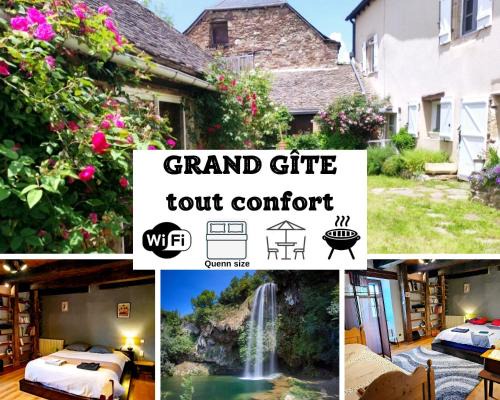 Luc-la-Primaube House | Grande maison familiale - Proche Rodez, Wifi, Calme et Jardin