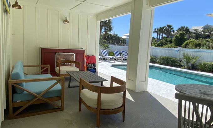 Grayton Beach House | Grayton Favorite, Large Private Pool, 75 Yards to Beach Access, Newly Renovated