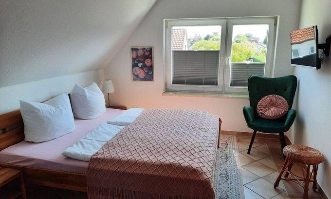 Lauterbach Apartment | Great 1-room apartment with a garden near the port