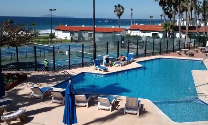 Villas de Rosarito Condo | Great Beach Pools Tennis Courts Condo La Paloma
