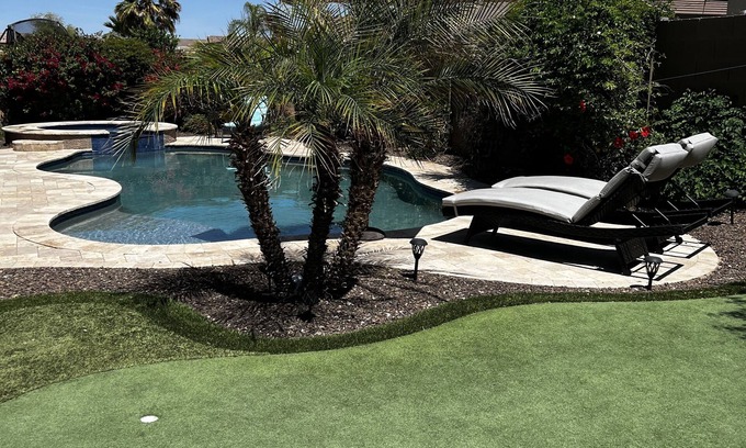 Circle Cross Ranch House | Great family friendly home very private back yard, heated pool & covered patio.