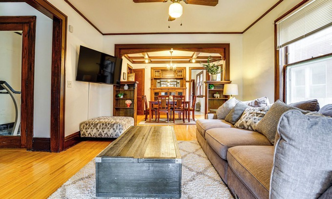 Minneapolis House | Great for Travel Nurses, Remote Workers! MPLS Home
