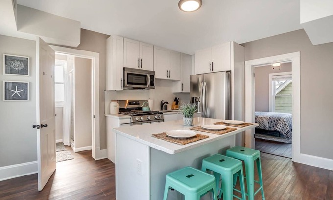 Michigan City Apartment | Great Lakes Getaway-Upper Unit, Near Outlet Mall