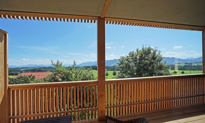 Oy-Mittelberg Apartment | Great new maisonette apartment with an Alpine panorama