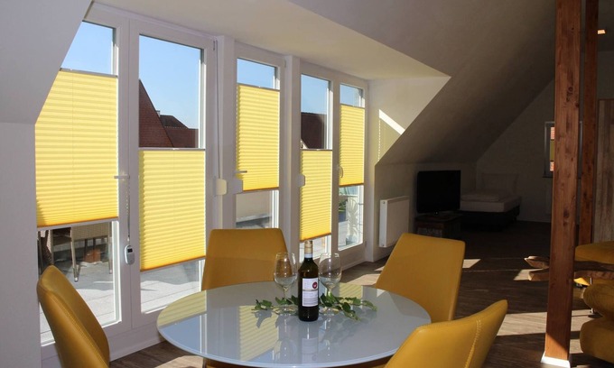 Burgbernheim House | Great, open loft apartment with fantastic roof terrace