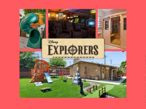 Southwest Anaheim House | Great Outdoors: Arcade, Golf, Theater, Sauna @more