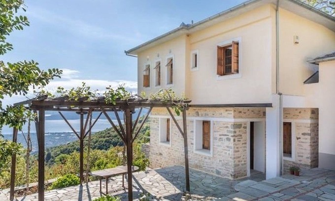 Agios Vlassios Villa | Great Pelion Villa | Villa Giolena | 3 Bedrooms | Beautiful Sea Views & Lovely.