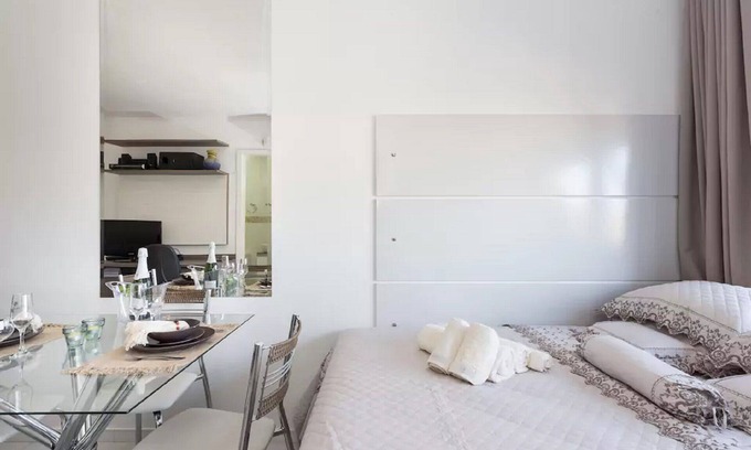 Cristo Redentor Apartment | Great studio, Bourbon Wallig Shopping Mall, Cristo Redentor and Conceição Hospitals. and