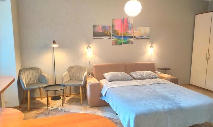 Pechers'kyi District Apartment | Great view apartaments near Lavra
