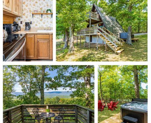 Berkeley Springs House | Great Views! A-Frame w Hot Tub, Grill & Fire Pit