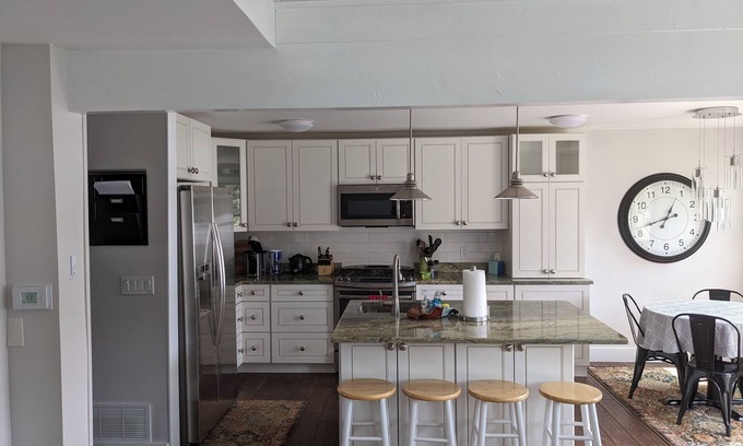 Blodgett Mills House | Greek Peak Getaway! Family-friendly, renovated, with mountain slope views!