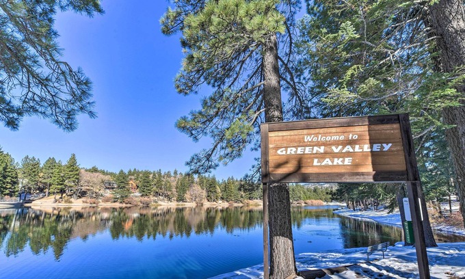 Green Valley Lake Cabin | Green Valley Lake Cabin w/ Deck & Game Room!