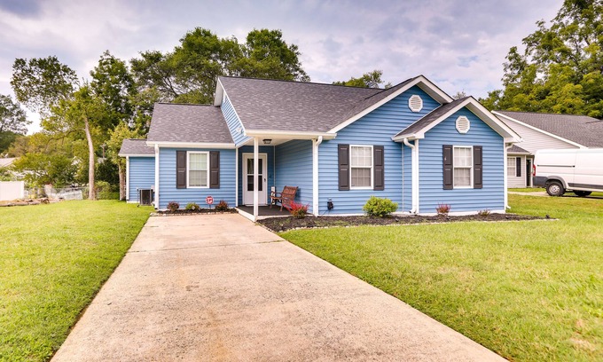 Greensboro House | Greensboro Vacation Rental w/Patio, Yard!