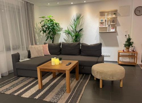 Randersacker Apartment | Große schöne Ferienwohnung mit kleinem Garten im Weinort Randersacker