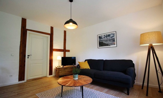 Stahlbrode Apartment | Große Wohnung im Fischerhaus von 1877 - Ferienhaus Makrele von 1877