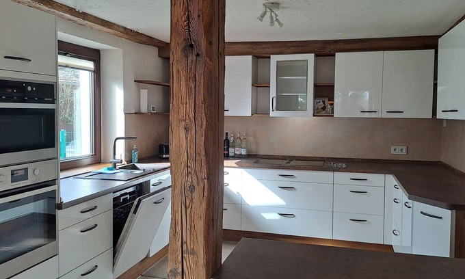 Schoenfeld-Weissig House | Großes Kuschliges und Liebevoll Eingerichtetes Ferienhaus für 2 Personen