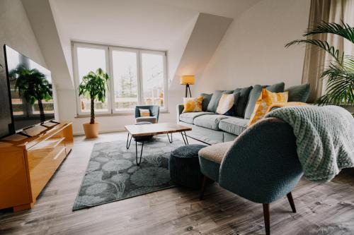 Metterich Apartment | großzügiges, stylisches Apartment I 8 Personen I Eifel I Naturliebhaber I