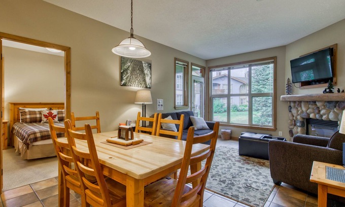 Sun Peaks Condo | Ground floor 2 bedroom condo with easy access to ski runs