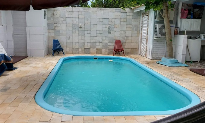 Sao Joao do Rio Vermelho Apartment | GROUND FLOOR APARTMENT WITH POOL IN FAMILY ENVIRONMENT
