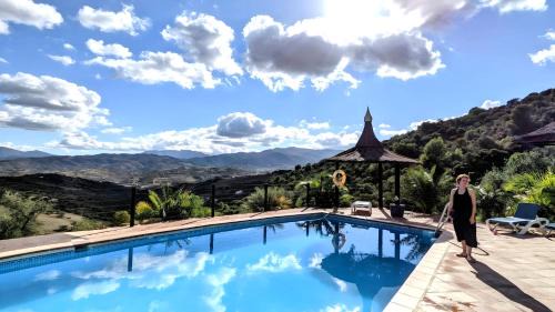 Alozaina Apartment | Ground floor apartment, with spectacular pool in rural holiday park FINCA EL MORALEJO