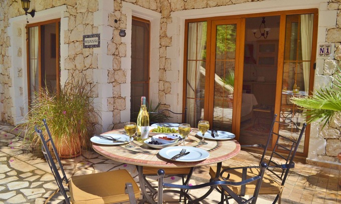 Kalkan Apartment | Ground floor apt large patio Mediterranean complex 5mins to town