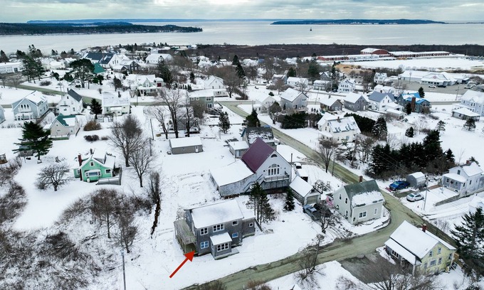 Lubec Apartment | Ground-floor duplex with ocean view, deck & firepit - walk to all of town