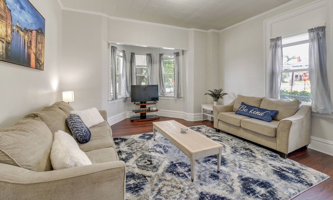 Uniontown Apartment | Ground-Floor Uniontown Apartment w/ Central A/C!