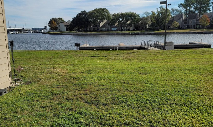 Walden on Lake Conroe Condo | Ground Floor Waterfront Condo!