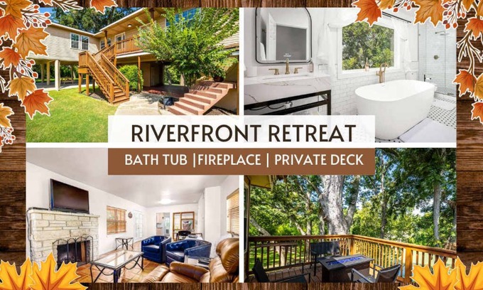 Seguin House | Guadalupe River Access | Large Yard | Private Deck
