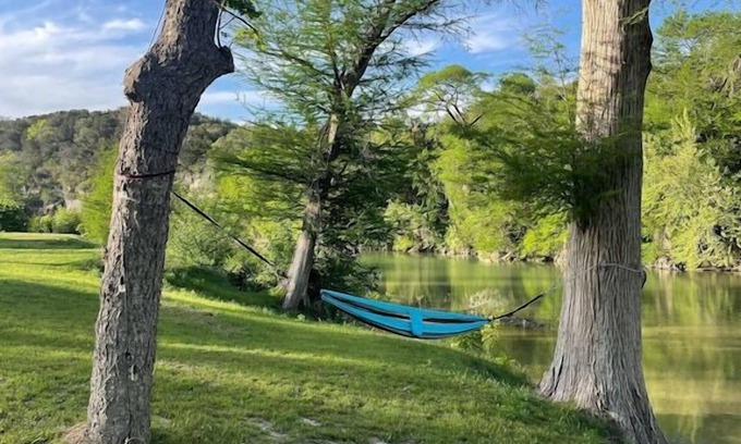Spring Branch House | Guadalupe River Front 5 bedroom, 3 baths. Float, Fish, & Shuffle Board