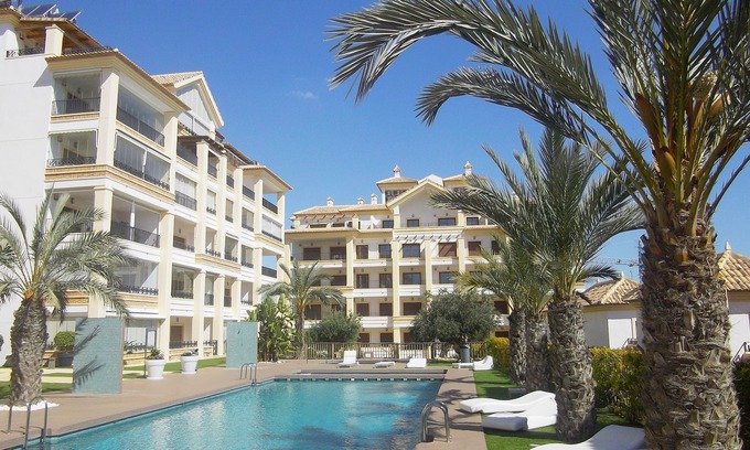 Los Secanos Apartment | Guardamar Hill Resort Spa, Pool, Sauna, Fitness, Tennis and Beach at 500 meters.