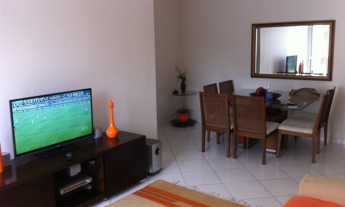 Vila Maia Apartment | Guarujá - 3 bed. in Pitangueiras, Wi-Fi, 2 parking spaces, sleeps 10 people