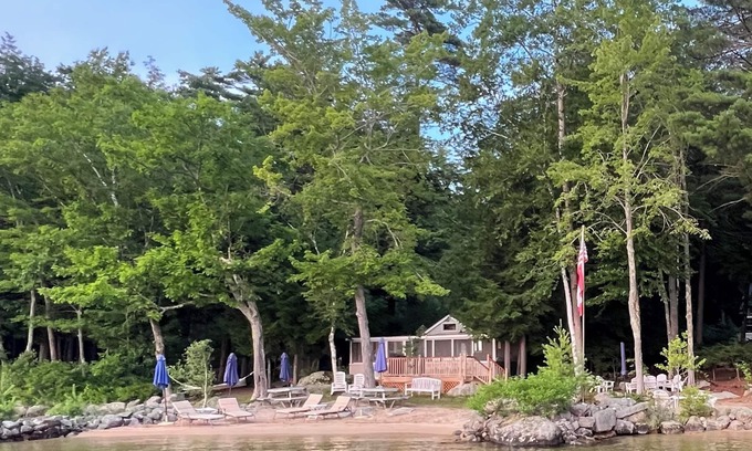 Standish Cottage | Guest Cottage on an Estate Property w/330 ft waterfront, & 3 sandy beaches.