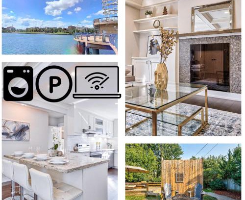 Burlington House | Guest Favorite Luxury 3BR Getaway 5 Min to Lake Big Yard Fun