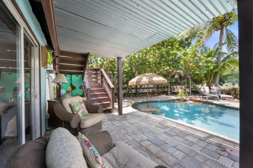 North Naples House | Gulf Access Waterfront Oasis with Heated Pool! Near Beach & Mercato!