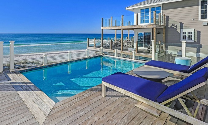 Chivas Bluff House | Gulf Front And Private Pool- 95 Chivas Lane by Royal Destinations