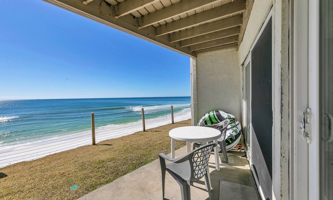 Santa Rosa Beach Condo | Gulf Front In Blue Mountain! Spectacular Views! Restaurants and Beach Bars!